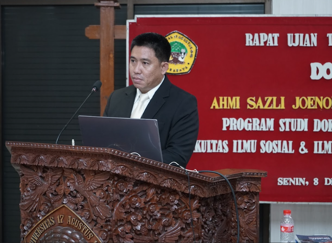 Dari Riset ke Solusi Kebencanaan: Disertasi Ahmi Sazli Tawarkan Model Kolaborasi Multi-Sektor di Kalimantan Utara