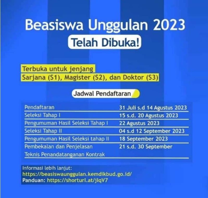 BEASISWA UNGGULAN 2023