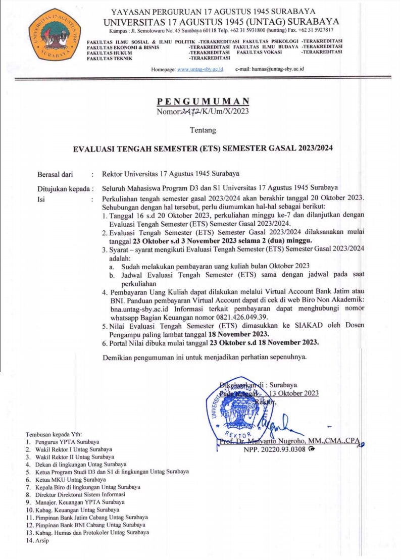 EVALUASI TENGAH SEMESTER 2023-1