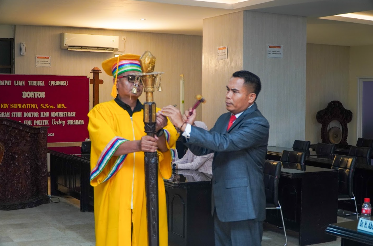 Edy Suprayitno Tawarkan Model Pembangunan Berbasis Manusia dalam Disertasi Doktor Ilmu Administrasi