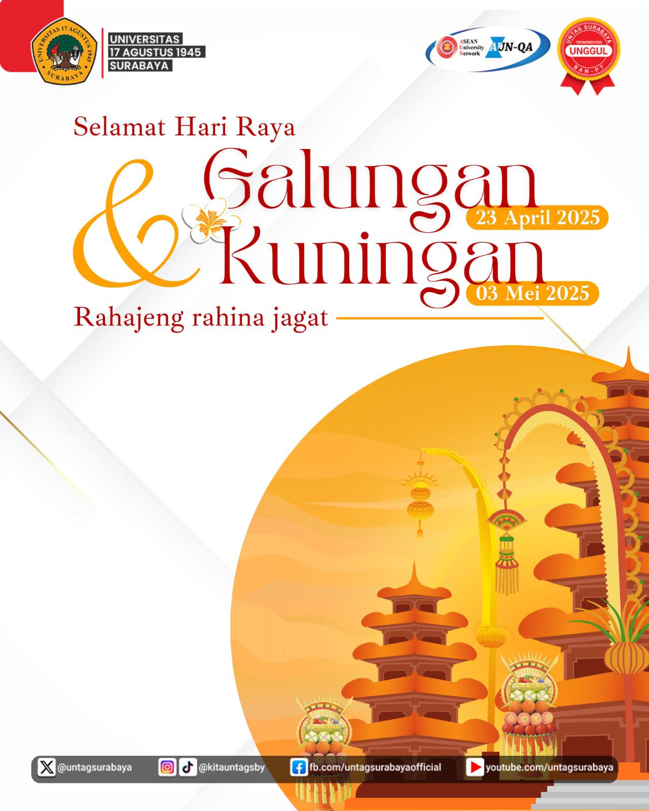 Galungan & Kuningan 2025: Selamat Merayakan!