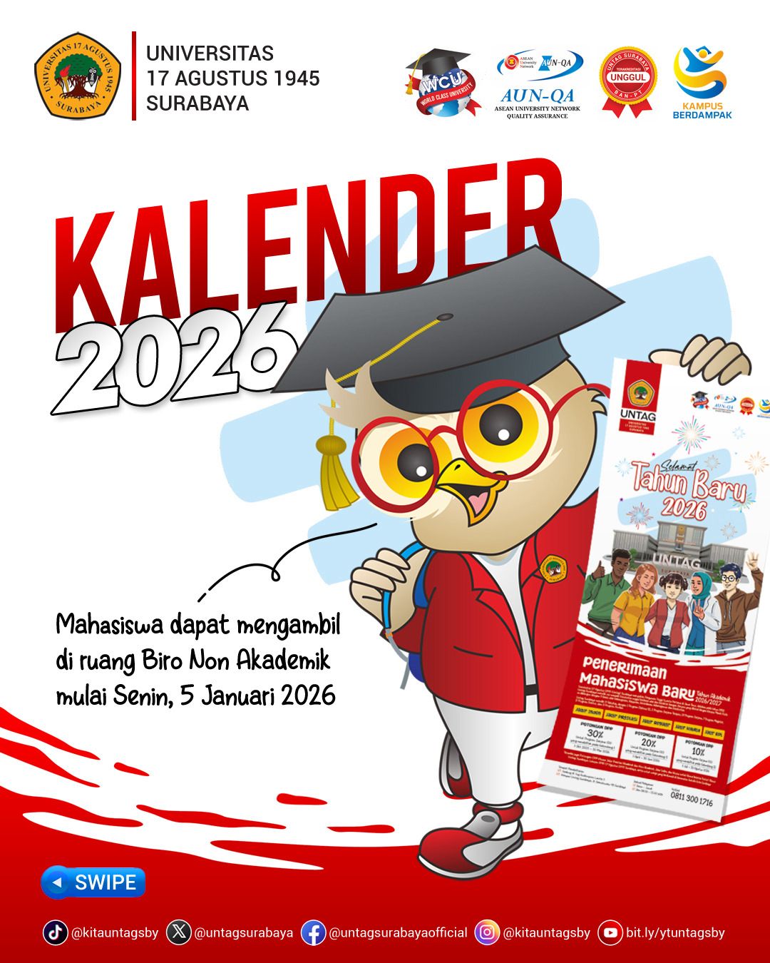 Pengambilan Kalender Tahun 2026 