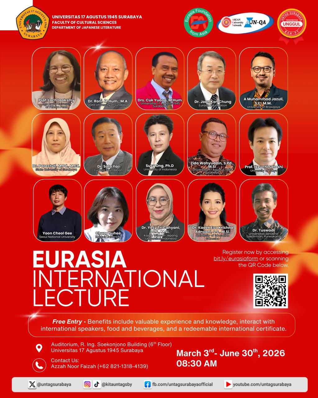 Eurasia International Lecture