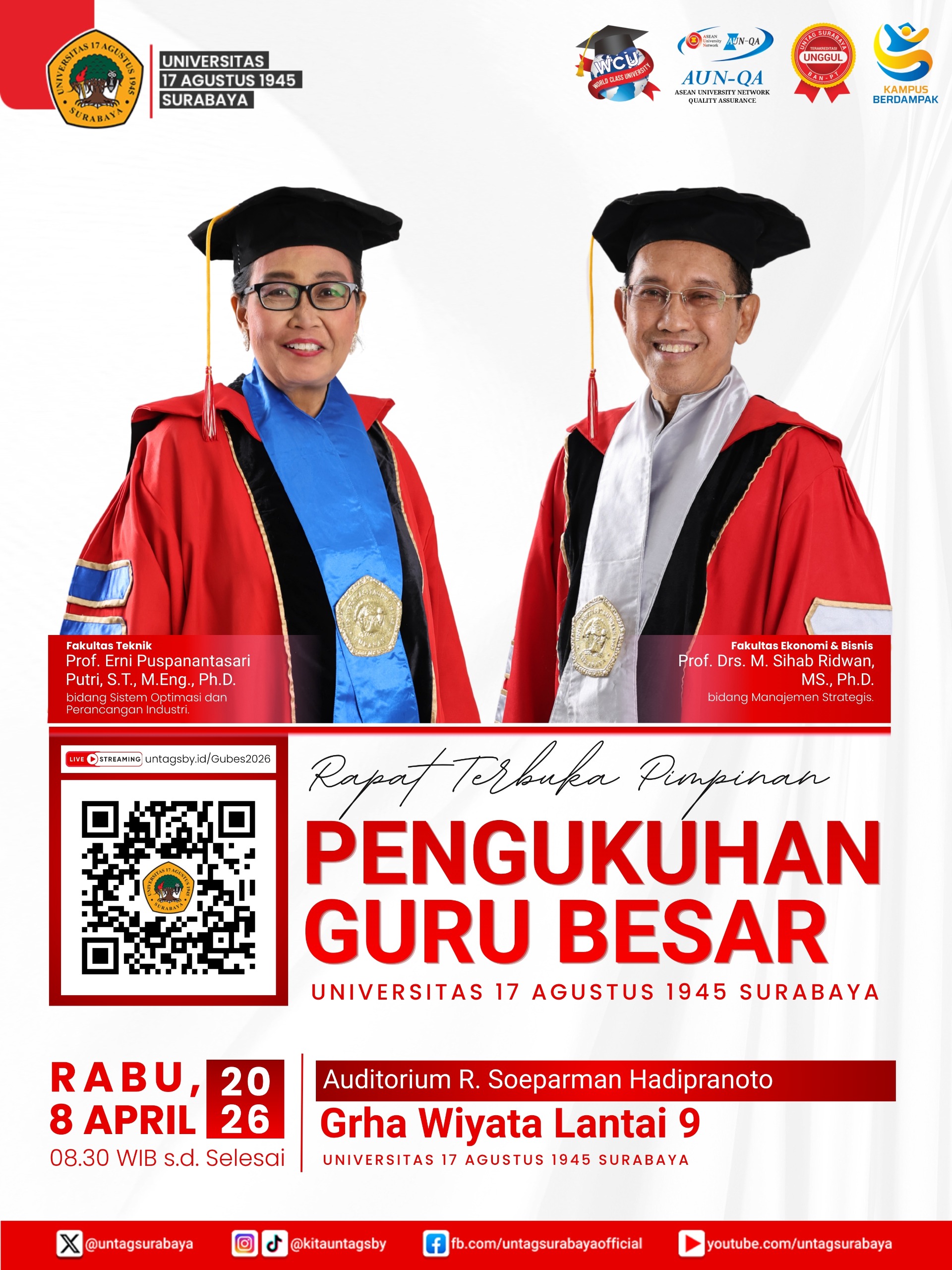 Pengukuhan Guru Besar